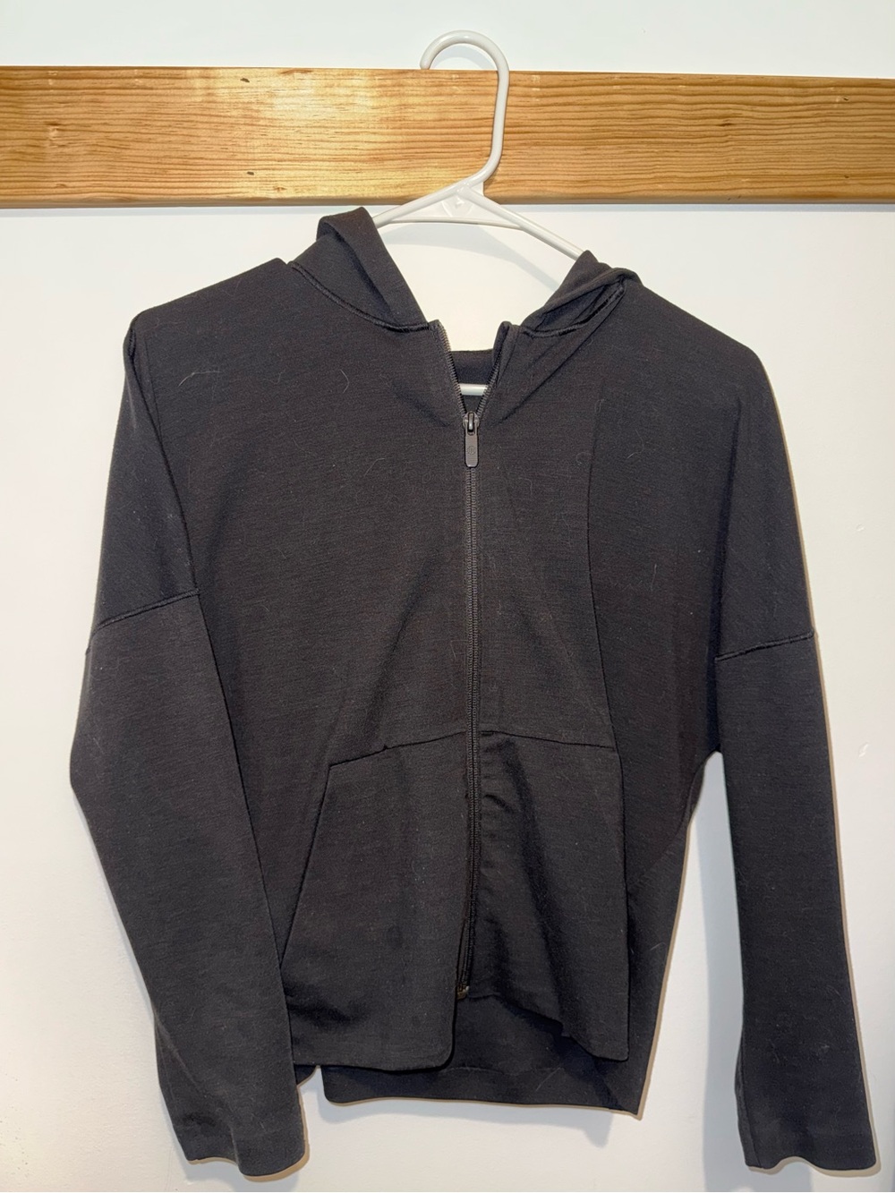 Black Lululemon Zip-Up Hoodie